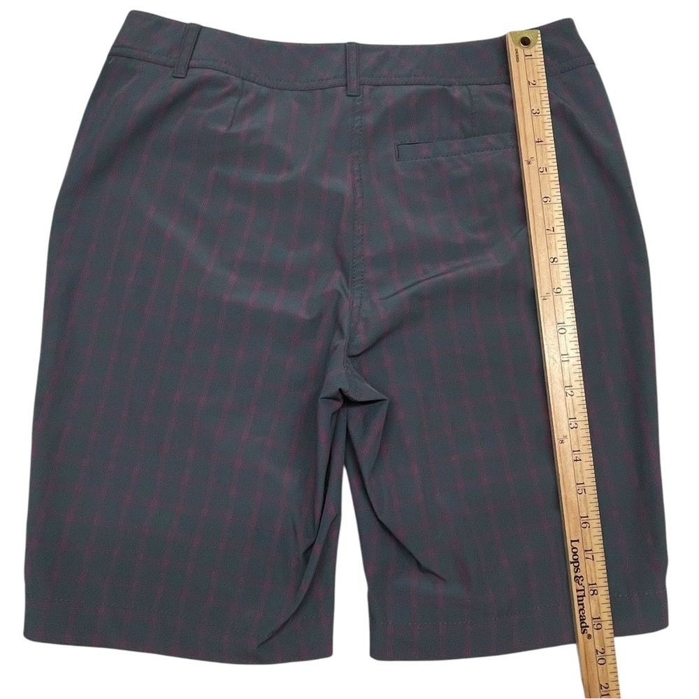 ANNIKA Cutter & Bucks Women's Plaid Shorts Size 6 Bermuda resort wear - Picture 4 of 10